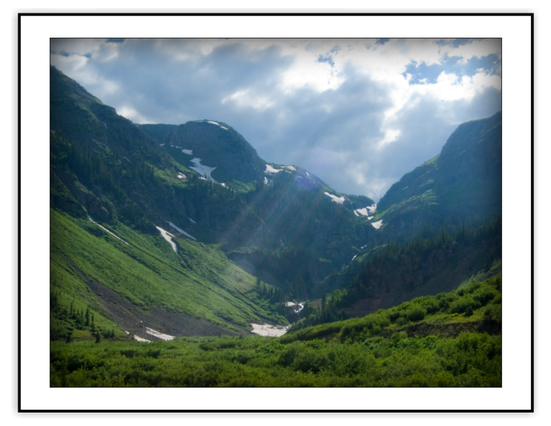 God Clouds Over Molas Pass